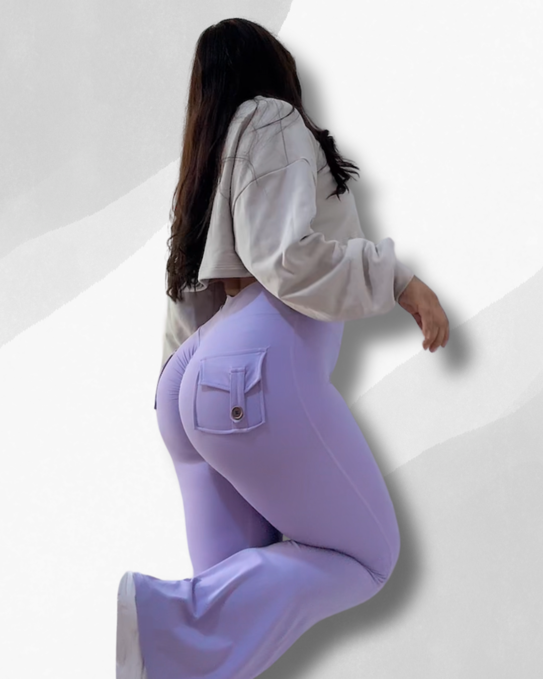 Polera Crop Over de Manga Larga